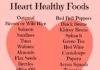 Food infographic – 26 Heart Healthy Foods List #Infographics