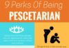Food infographic – 9 Benefits of Being Pescetarian Infographic