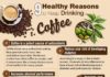 Food infographic – 9 Healthy Reasons To Keep Drinking Coffee