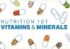 Food infographic – A Primer on the Most Essential Vitamins and Minerals