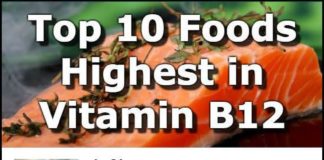 Food infographic – A slight deficiency of vitamin B-12 can lead to anemia, fatigue, mania, and depr…