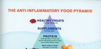 Food infographic – Anti-Inflammatory Food Pyramid