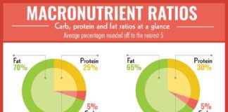 Food infographic – Carb Calculator (CARB, PROTEIN, AND FAT RATIOS)