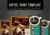 Food infographic – Coffee Print Template – Print Template PSD. Download here: graphicriver.net/…