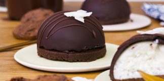 Food infographic – Craquez pour le dôme Bounty, un dessert élégant et accessible à tous !