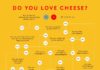 Food infographic – Easy holiday cheese plate recipe