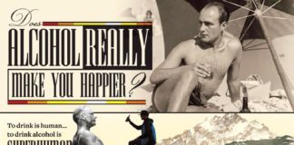 Food infographic – Fermenting Alcohol and Happiness: Because No Great Story Ever Started with “Let’s Have a Salad”
