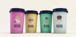 Food infographic – Food infographic – Illegal Burger visual identity by Isabela Rodrigues