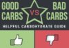 Food infographic – Good Carbs vs Bad Carbs Guide: Get to Know Carbs