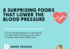 Food infographic – How to Lower Blood Pressure