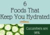Food infographic – Hydration – The Key To Good Digestion