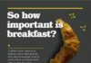 Food infographic – Importance Of Breakfast Quotes by Dr. Freeda Kihn