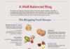 Food infographic – Infographie : voici le menu hebdomadaire d'une stratégie de contenu équili…