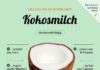 Food infographic – Kokosmilch