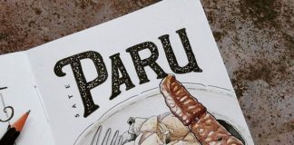 Food infographic – Lungs Satay | feel like zombie. again. after fried brain #foodsketch #foodillus…