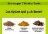 Food infographic – Lés épices qui guérissent; le savez vous