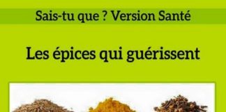 Food infographic – Lés épices qui guérissent; le savez vous