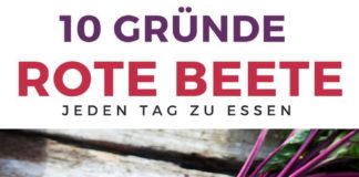 Food infographic – Rotes Wunder für Gesundheit: 10 Gründe Rote Beete gesund zu sein – Ira Bungenberg