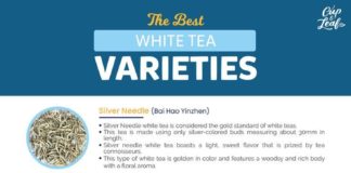 Food infographic – The Best White Tea Varieties