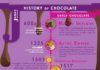 Food infographic – The History of Chocolate