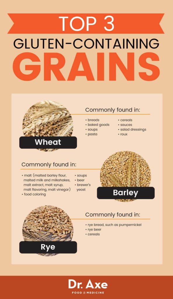 Food infographic Top 9 GlutenFree Grains Your Number One Source For