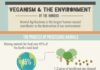 Food infographic – Veganism & the Environment