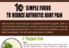 Health infographic : 10 Home Remedies That Will Reduce Your Arthritis Joint Pain