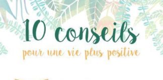 Health infographic : 10 conseils pour une vie plus positive