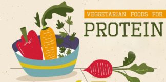 Health infographic : 11 Best Vegan Protein Powders and Shakes for Vegetarians