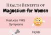 Health infographic : 11 Health Benefits of Magnesium for Women (And Why It Matters In 2019)