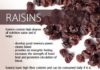 Health infographic : 13 Amazing Benefits Of Raisins You Should Definitely Know About