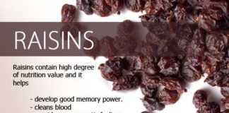 Health infographic : 13 Amazing Benefits Of Raisins You Should Definitely Know About