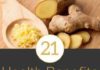 Health infographic : 21 Compelling Reasons to Include Ginger in Your Daily Diet