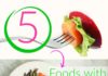 Health infographic : 5 Foods with Surprising Health Benefits