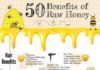 Health infographic : 50 Benefits of Raw Honey Infographic – Find out what all the hype is about raw h…