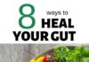 Health infographic : 8 Ways You Can Improve Your Gut Health Without Breaking The Bank