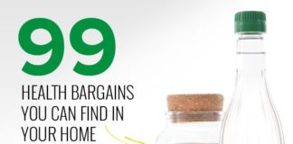 Health infographic : 99 Health Bargains You Already Have in Your Home: Learn how you can use simple i…