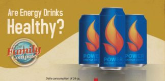 Health infographic : Are energy drinks healthy?