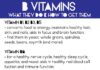 Health infographic : B Vitamins: How to Get Them in a Vegan Diet