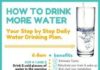 Health infographic : Dehydration is making you Sick and Fat.