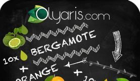 Health infographic : Envie d'une atmosphère fruitée ? Testez l'huile essentielle de bergamo…