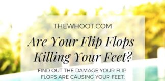 Health infographic : How Flip Flops Affect Your Feet Infographic Video Tutorial