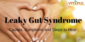 Health infographic : Leaky Gut Syndrome: What it is, causes, symptoms and steps to heal.