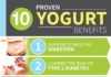Health infographic : Probiotic Yogurt Benefits & Nutrition Facts
