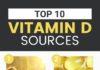 Health infographic : Top Vitamin D Foods + Their 5 Major Benefits