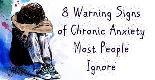 Healthcare infographic : 8 Warning Signs of Chronic Anxiety Most People Ignore – Healthy Life