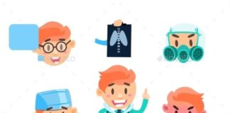 Healthcare infographic : Doctor designer Healthcare Infographic Elements. Vector Collection