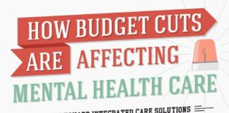 Healthcare infographic : Emergency Rooms and Mental Health Infographic / Recent Funding Cuts Overwhelm Em…