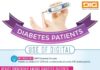 Healthcare infographic : Healthcare infographic : Diabetes Patients Use of Digital.