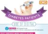 Healthcare infographic : Healthcare infographic : Healthcare infographic : Diabetes Patients Use of Digital.